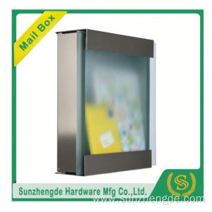 SMB-066SS high quality stainless steel wall mounted mailbox with lock